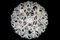 Murano Glas Blumen Sputnik Kronleuchter von Venini für Veart, Italien, 1960er, 2er Set 13