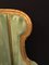 Französischer Louis XVI Armlehnstuhl aus vergoldetem Holz 2