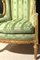 Französischer Louis XVI Armlehnstuhl aus vergoldetem Holz 5
