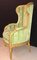 Französischer Louis XVI Armlehnstuhl aus vergoldetem Holz 8