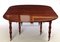 French 18th Century Mahogany Extending Drop-Leaf Dining Table 3
