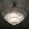 Lámpara de techo veneciana grande de cristal de Murano, Imagen 3
