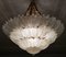 Lámpara de techo veneciana grande de cristal de Murano, Imagen 10