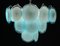 Disc Murano Chandelier from Vistosi, 1970s, Set of 2, Image 8