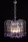 Lámpara de araña de cristal de Murano de Venini, años 60, Imagen 9