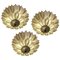 Large Murano Ceiling Lights, 1990s, Set of 3, Image 1