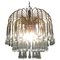Murano Chandelier in the Style of Venini, 1960s, Image 1