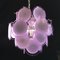 Disc Murano Chandelier from Vistosi, 1970s 5