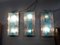 Murano Sconces from Mazzega, 1980s, Set of 3 3
