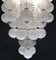 Mid-Century Chandelier with Pulegoso Murano Glass Balls from Mazzega 3