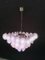 Disc Murano Chandelier from Vistosi, 1970s 2