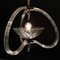 Lámpara de araña de cristal de Murano de Ercole Barovier, años 40, Imagen 5