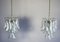 Large Vintage Italian Murano Chandeliers, 1970s, Set of 2, Image 5