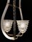 Lámpara colgante de cristal de Murano de Barovier & Toso, años 40, Imagen 3