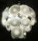 Disc Murano Chandeliers from Vistosi, 1970s, Set of 2, Image 9