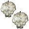 Disc Murano Chandeliers from Vistosi, 1970s, Set of 2 1