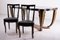 Italian Painted Dining Room Chairs by Pierluigi Colli, 1940s, Set of 8 4