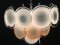 Disc Murano Chandeliers from Vistosi, 1970s, Set of 4, Image 4