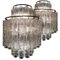 Murano Glass Tube Chandeliers, Set of 2 1