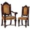 Italian Chairs and Armchairs Set, Set of 8 1