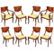 Italian Chairs and Armchairs Set, Set of 10, Image 1