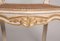 Französische elfenbeinfarbene & vergoldete Stühle, 19. Jh., 6er Set 6