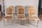 19th Century French Ivory-Painted & Parcel-Gilt Chairs, Set of 6 2