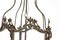 Lanterne d'Entrée Style Louis XV en Bronze Doré 2