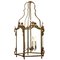 Louis XV Style Gilt Bronze Hexagonal Hall Lantern 3