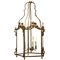 Louis XV Style Gilt Bronze Hexagonal Hall Lantern, Image 3