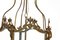 Lanterne d'Entrée Style Louis XV en Bronze Doré 7