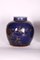 Late-18th Century Chinese Blue-Glazed & Gilt Porcelain Ginger Jars, Set of 3 4