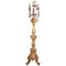 Early-18th Century Italian Giltwood Torchiere or Floor Lamp, 1720 1