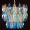 Sapphire-Colored Murano Glass Poliedri Chandeliers in the Style Carlo Scarpa, Set of 2 18