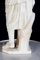 Neoclassical Alabaster Marble Sculpture of Vestal, 1870 9