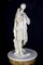 Neoclassical Alabaster Marble Sculpture of Vestal, 1870 6