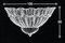 Lámpara de araña italiana de cristal de Murano, Imagen 19