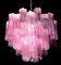 Pink Tronchi Murano Glass Chandelier by Toni Zuccheri for Venini, 1970s, Image 13
