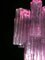 Pink Tronchi Murano Glass Chandelier by Toni Zuccheri for Venini, 1970s 12