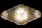 Large Venetian Multi-Colored Glass Flower Ceiling Light, 1960 11