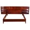 Mid-Century Mahogany Queen Bed Attributed to Gio Ponti, 1950, Image 1