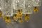 Glass Block & Gold Tulip Sconces from Barovier & Toso, 1940, Set of 2 8