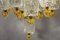 Glass Block & Gold Tulip Sconces from Barovier & Toso, 1940, Set of 2, Image 6