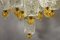 Glass Block & Gold Tulip Sconces from Barovier & Toso, 1940, Set of 2, Image 13