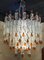 Glass Block & Gold Tulip Sconces from Barovier & Toso, 1940, Set of 2, Image 15