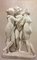 Large Neoclassical 3 Graces Grisaille Painting after Canova, 1920 1