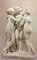 Large Neoclassical 3 Graces Grisaille Painting after Canova, 1920, Image 1