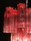 Red Coral Murano Glass Tronchi Chandeliers, 1970, Set of 2 13
