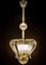 Liberty Murano Glass Chandelier or Lantern by Ercole Barovier, 1930 6