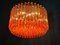 Coral Triedi Crystal Prism Chandelier 5